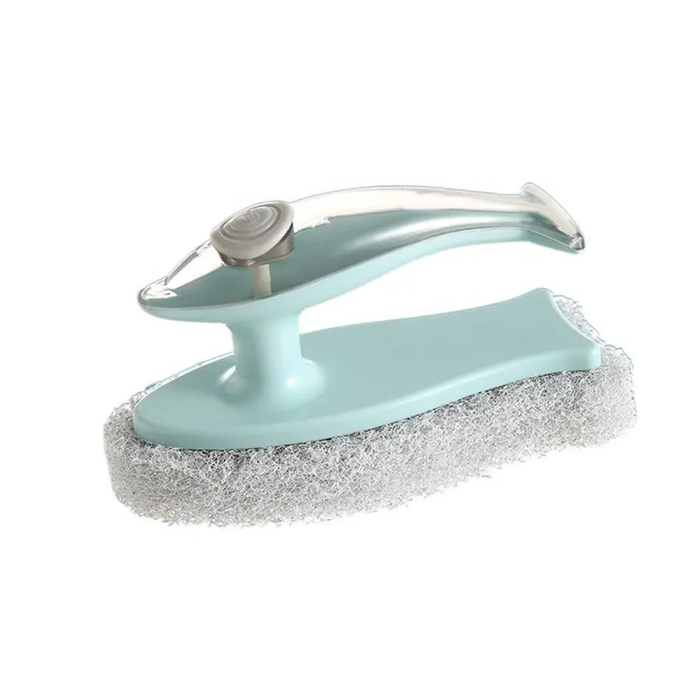 Soap Dispenser Dolphin-Shaped Kitchen Brush