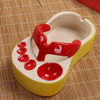 Ceramic Flip Flop Food Serving Bowl