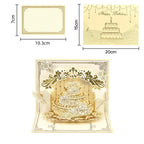Illuminated Pop Up Birthday Gift Card