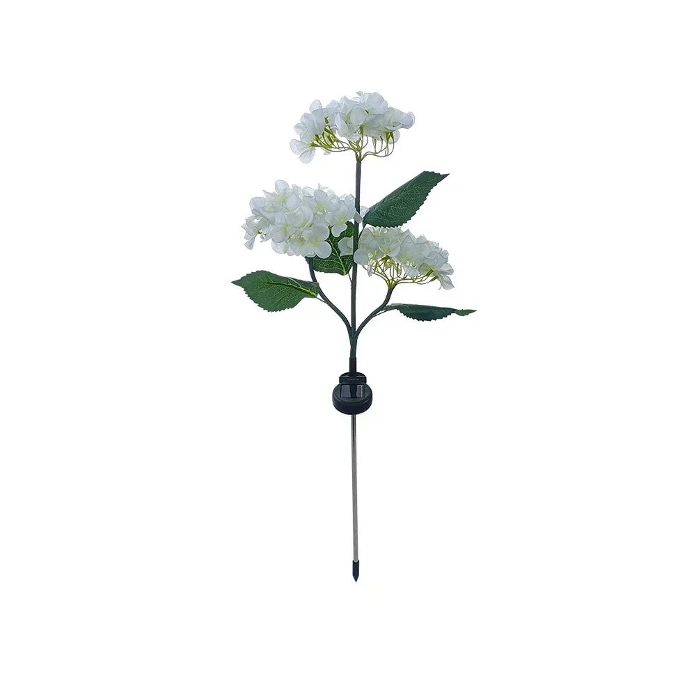 Soft Pink Glow Solar LED Flower Garden Light