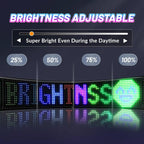 LED Customizable Fun Ride Bluetooth Car Sign