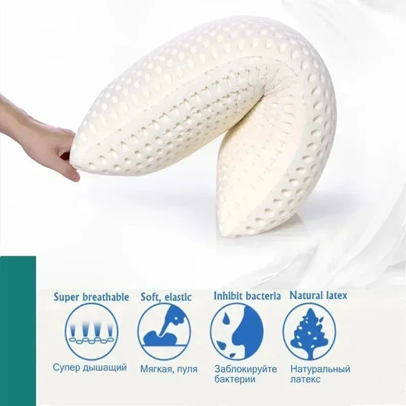 Pure Ergonomic Breathable Natural Latex Pillow