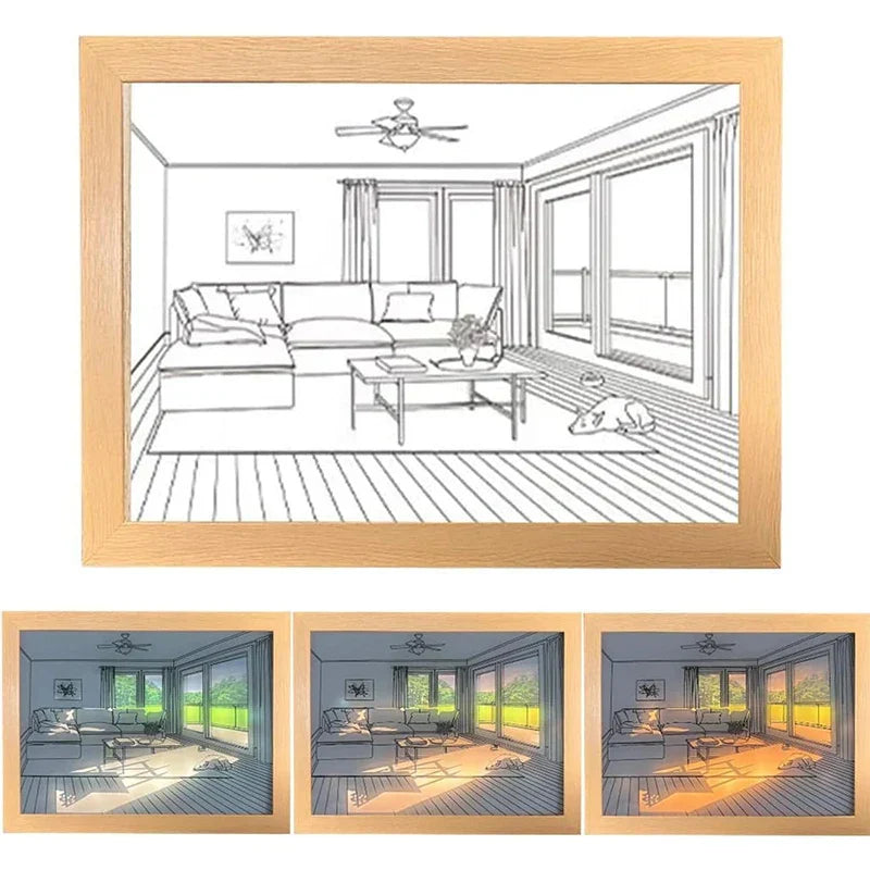 Luminous Decorative Dimmable Artsy Led Light Painting