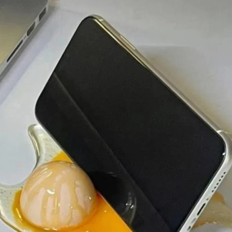 Broken Egg Yolk Universal Phone Stand