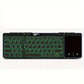 Foldable RGB Wireless Built-in Touchpad Backlit Travel Keyboard