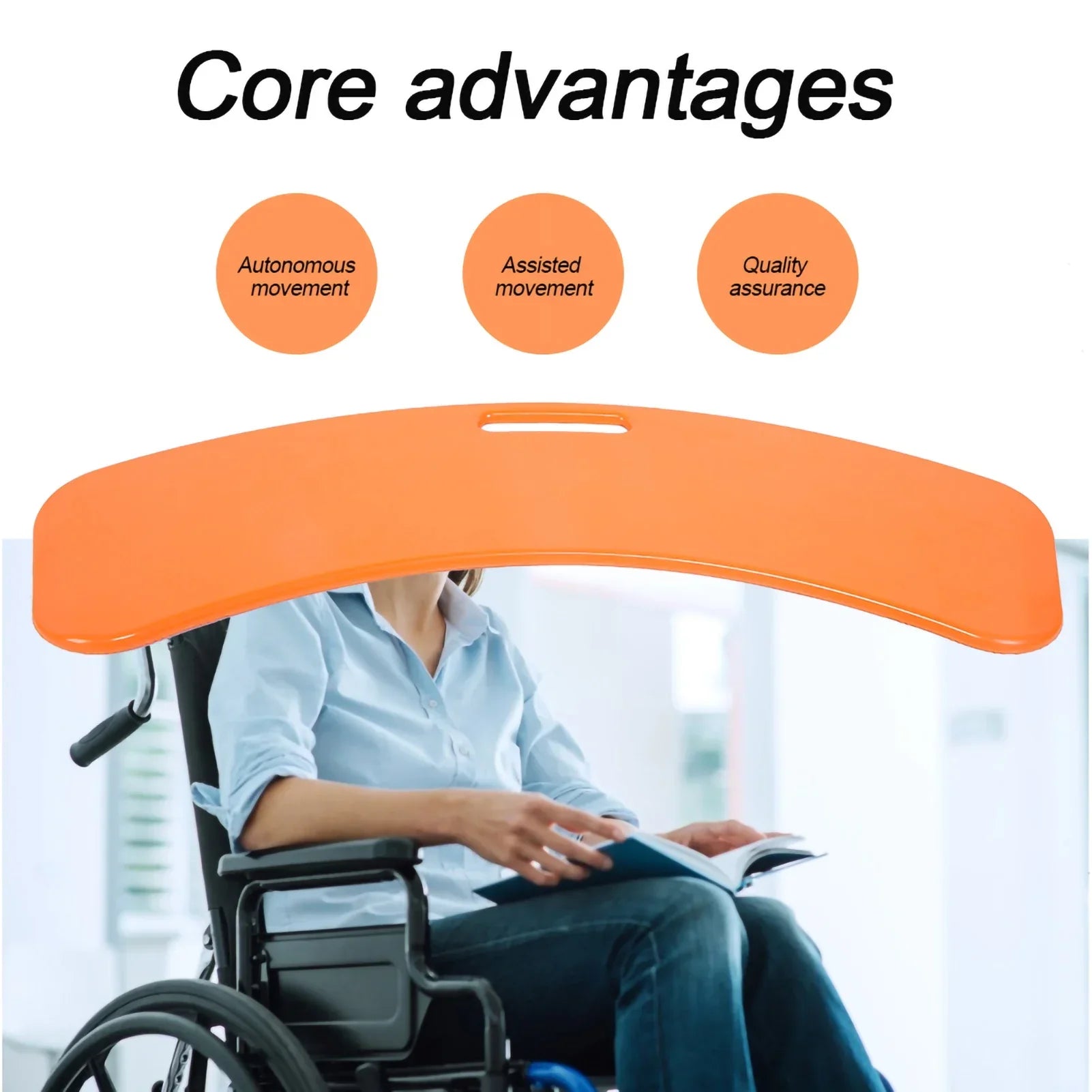 Ergonomic Thickened Safe Patient Transfer Board