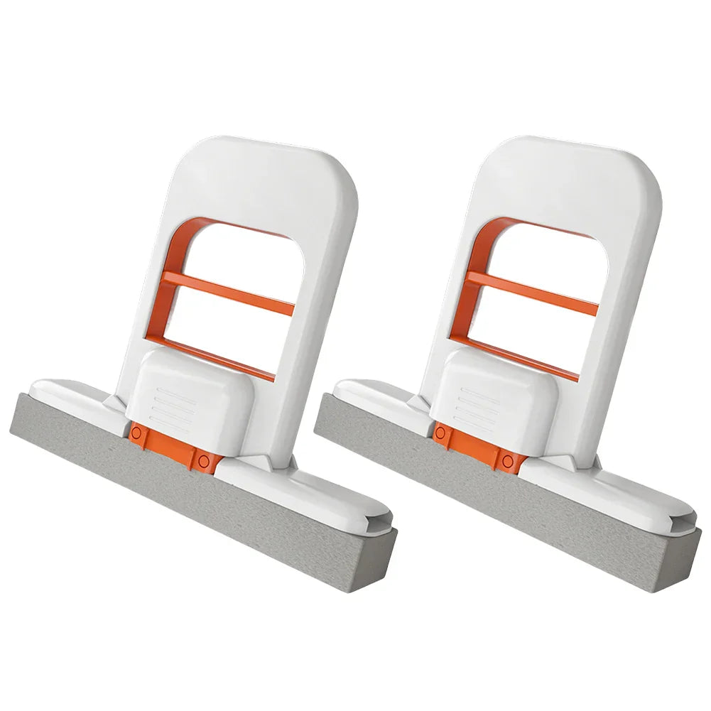 Scratch-Safe Compact Dual Texture Sponge Mop