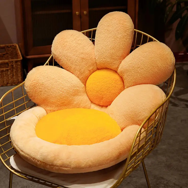 Sunflower Ergonomic Long Sitting Chair Cushion