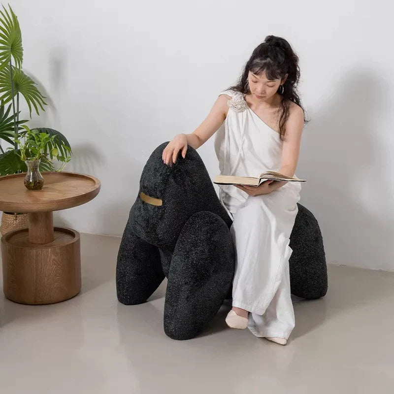 Space Gorilla Plush Lounge Chair