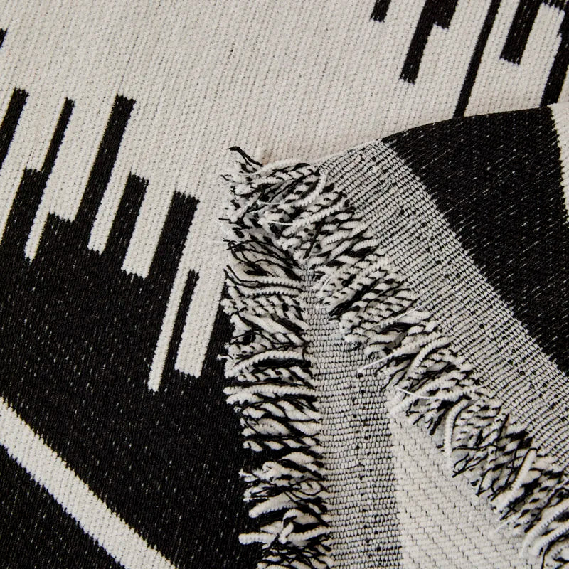 Geometric Lines Sofa Throw Cover Blanket