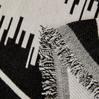 Geometric Lines Sofa Throw Cover Blanket