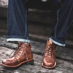 Round Toe Casual Ankle Vintage Men Boots