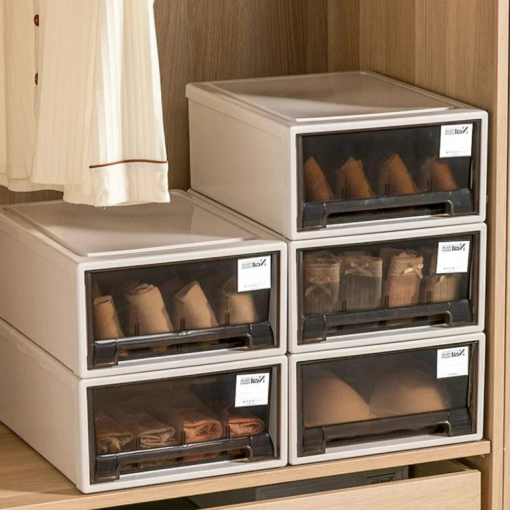Minimalist Modular Sliding Storage Box