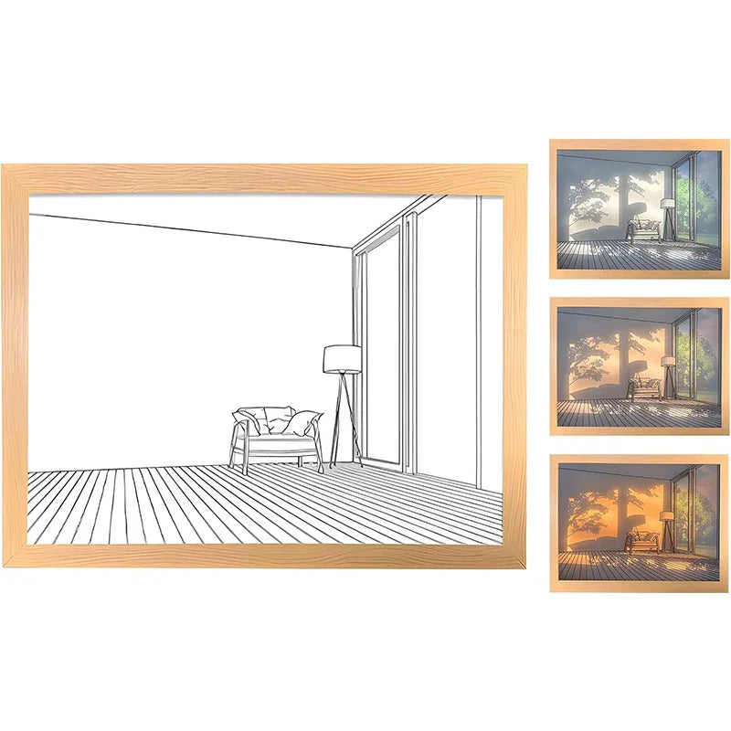 Luminous Decorative Dimmable Artsy Led Light Painting