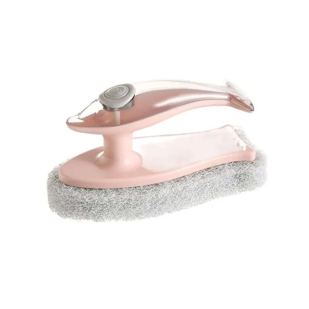 Soap Dispenser Dolphin-Shaped Kitchen Brush