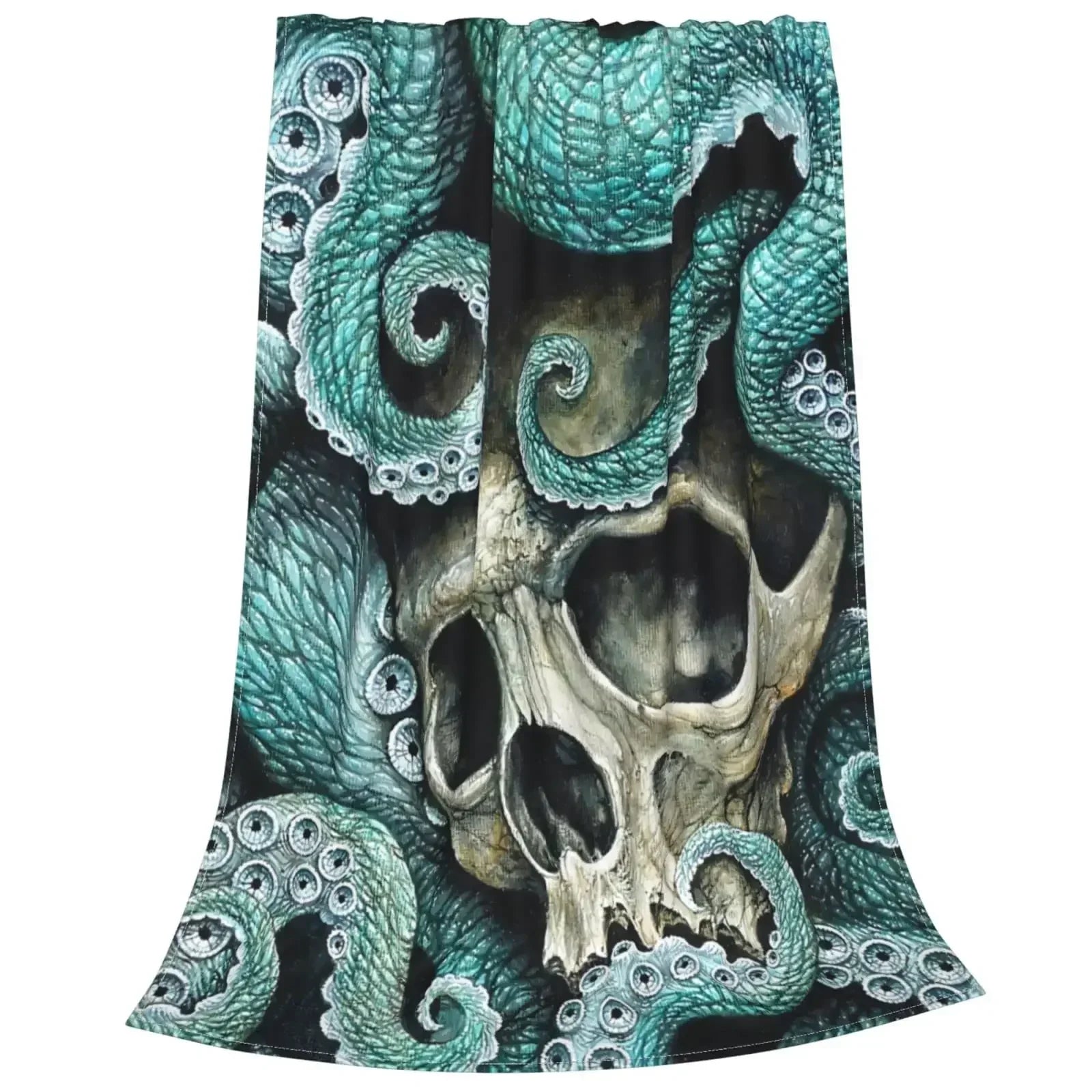 Sea Life Ocean Throw Octopus Blanket