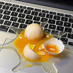 Broken Egg Yolk Universal Phone Stand