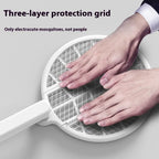 Foldable Automatic Lamp Mosquito Zapper Racket