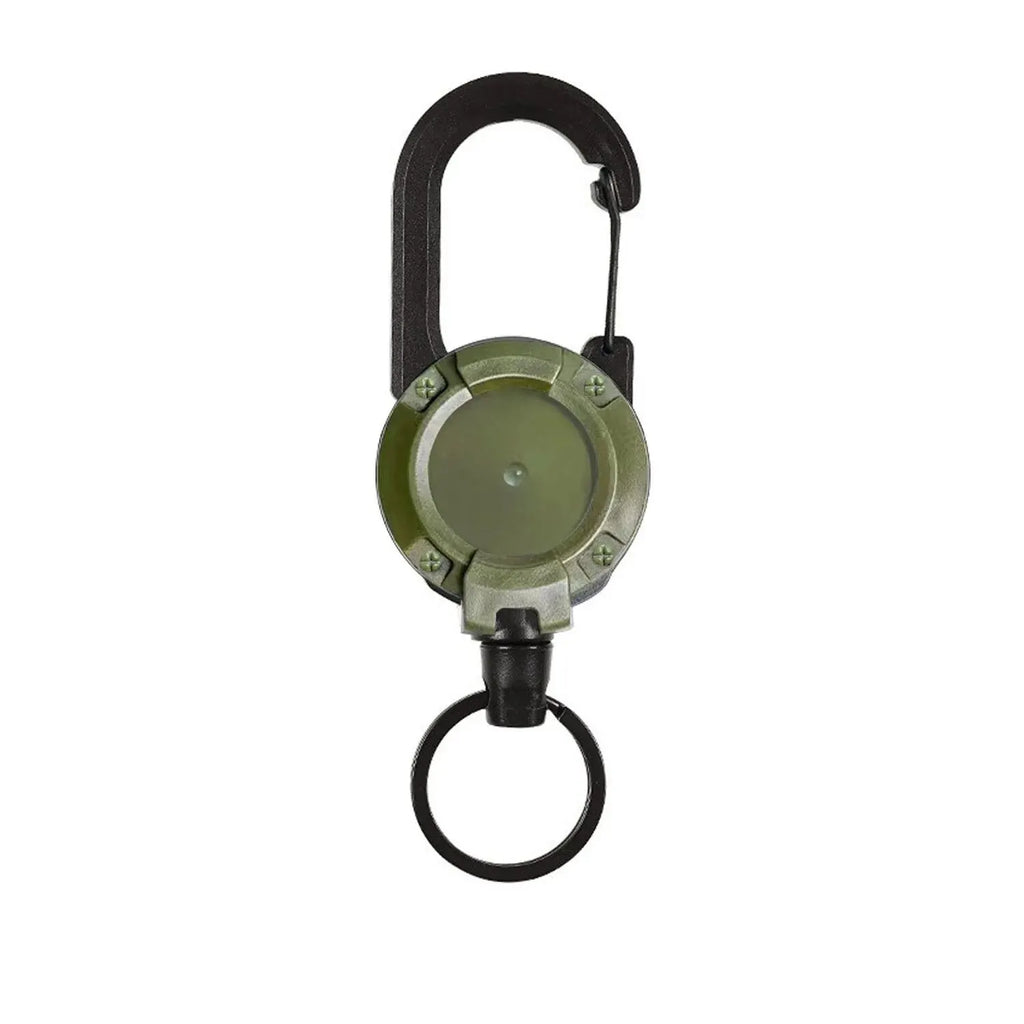 Trail Lock Anti-Lost Retractable Carabiner Keychain