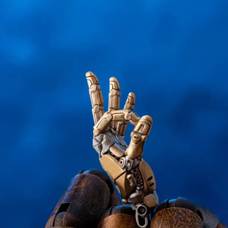 Robotic Mechanical Hand Necklace