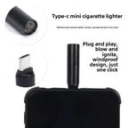 Heat Coil Breath Trigger Windproof Phone Lighter