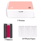 Inkless Portable Wireless Photo Printer