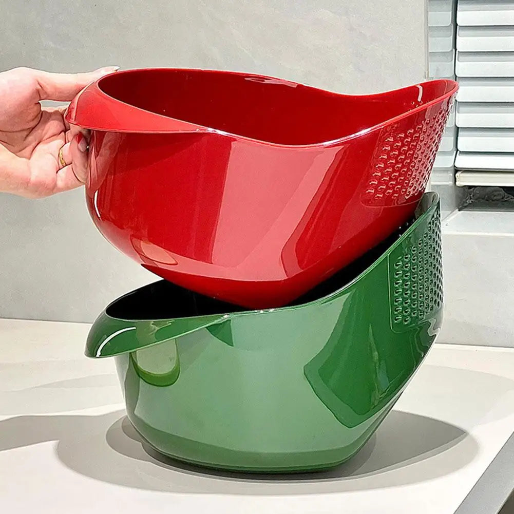 Veggie & Fruit Wash Easy Drain Basket
