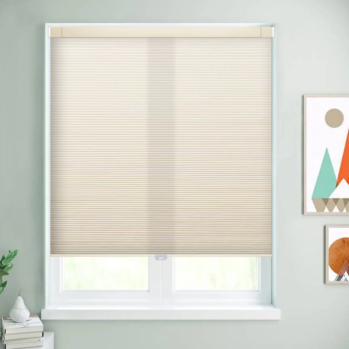 Blackout No-Drill Cordless Honeycomb Blinds