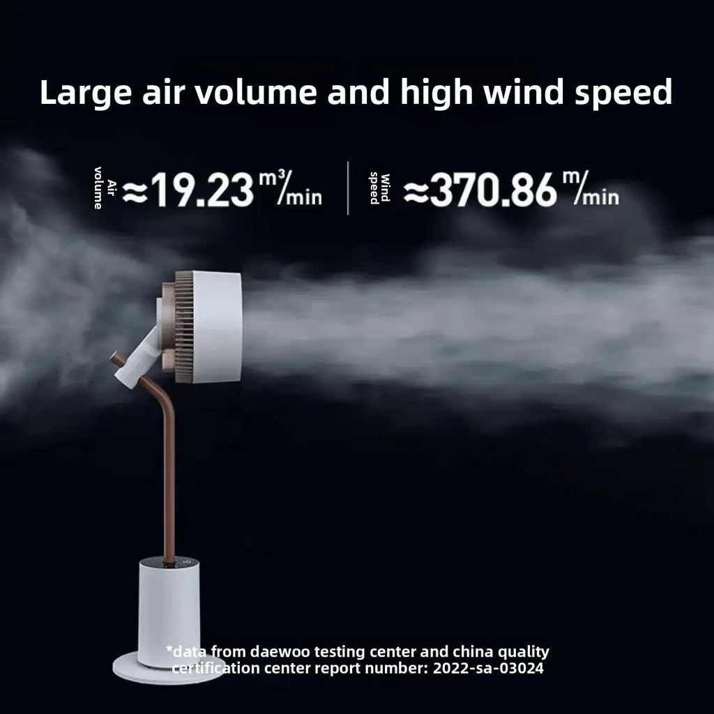 Quiet Flow Smart Turbo Floor Fan