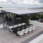 Wall-Mounted Electric Retractable Heavy-Duty Waterproof Outdoor Sunshade