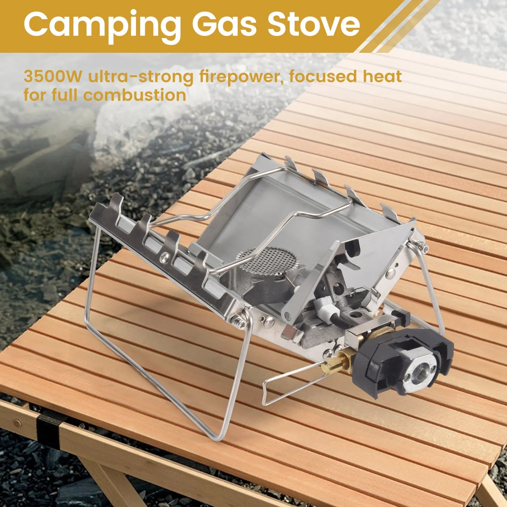 Wild Burner Foldable High-Power Camping Gas Stove