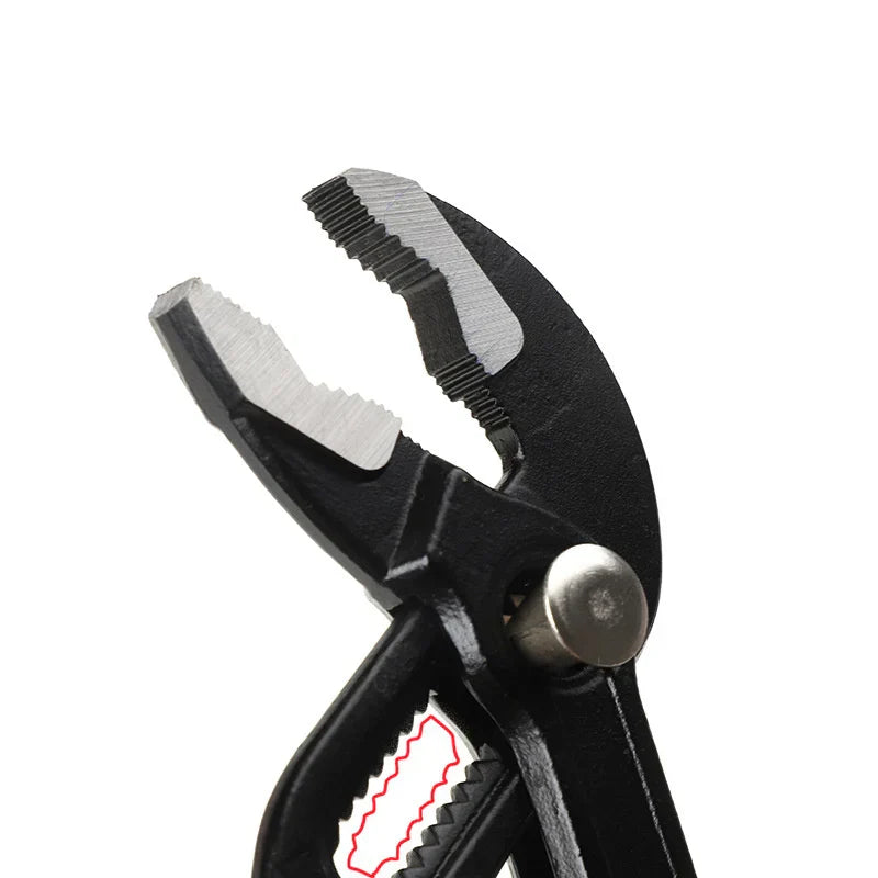 Easy Adjustable V-Jaw Tongue Water Pump Plier