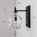 Gothic Skull Bottle Retro Wall Lamp