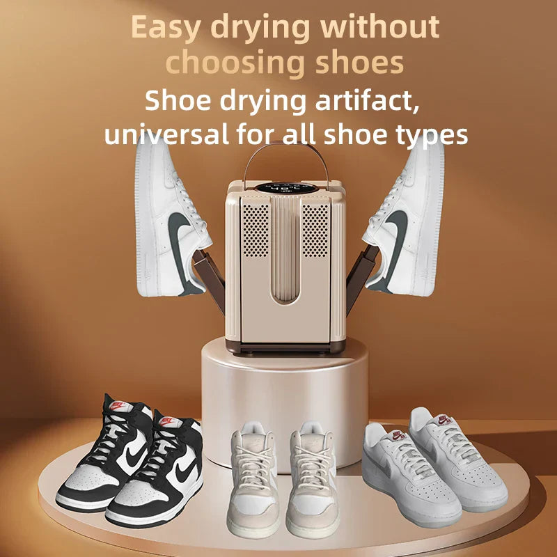 Six-Arm Quick Heating Foldable Electric Shoe Dryer