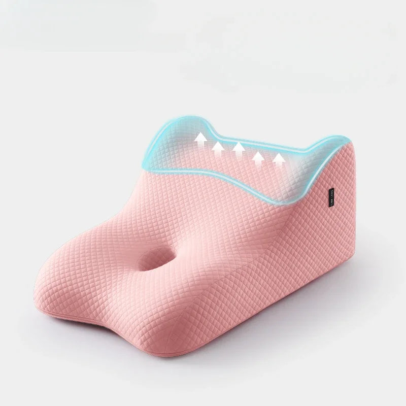 Multi-Angle Spine Support Memory Foam Ergonomic Pillow