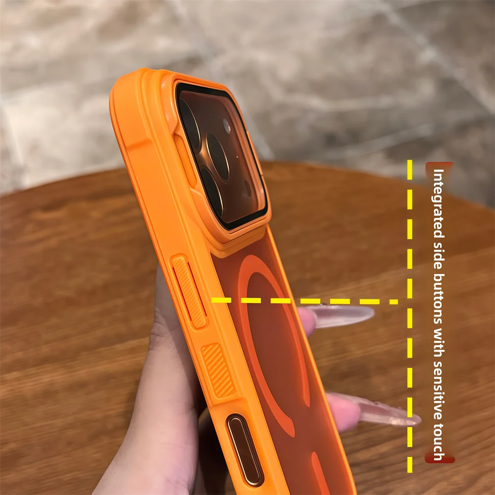 Full Lens Protection Flip Stand Magnetic iPhone Case