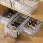 Foldable Stackable Shoe Storage Organizer