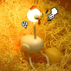 Crazy Chicken Character Night Lamp