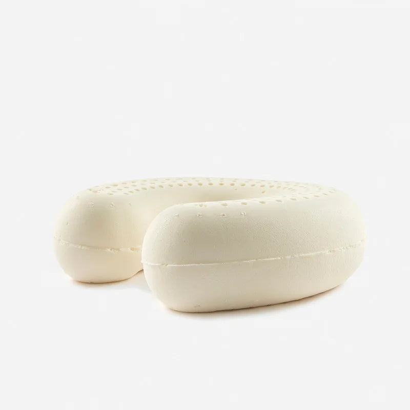 Natural Latex Breathable U-Shaped Neck Pillow