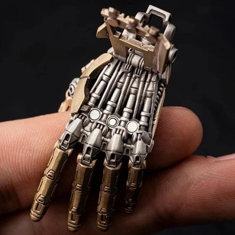 Robotic Mechanical Hand Necklace