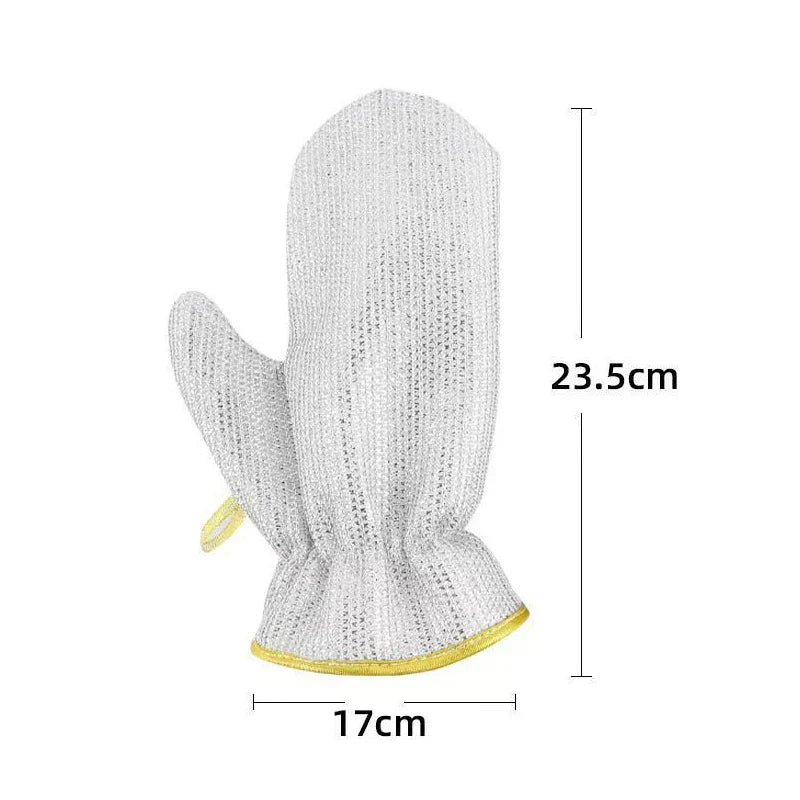 Heavy Duty Steel Wire Dishwashing Cleaning Gloves