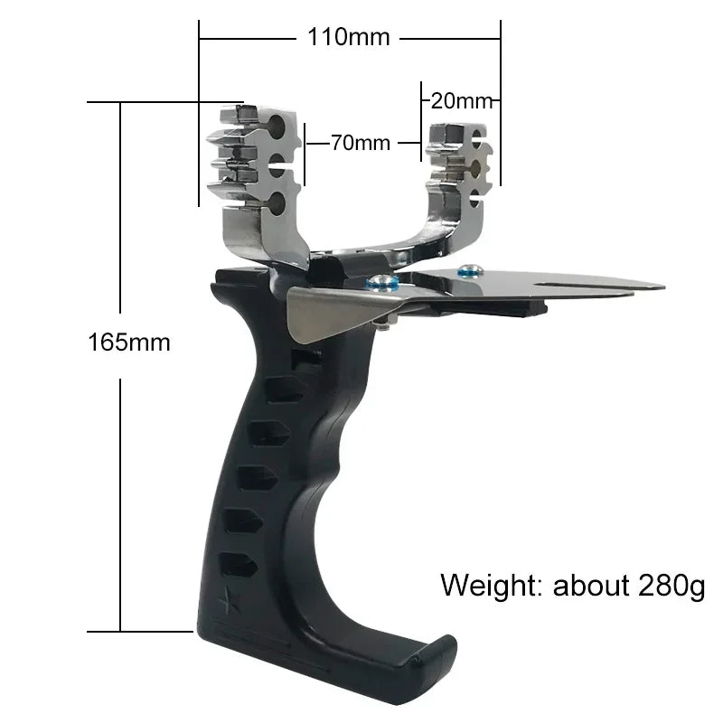 Long-Range Telescopic Fishing Laser Slingshot