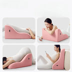 Multi-Angle Spine Support Memory Foam Ergonomic Pillow