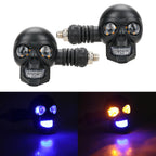 Scary Skull LED Motorcycle Signal Indicator Light