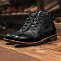 Round Toe Casual Ankle Vintage Men Boots