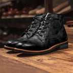 Round Toe Casual Ankle Vintage Men Boots