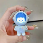 Astronaut Bear LED Keychain Light