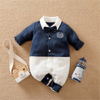 Newborn Baby Gentleman Jumpsuit