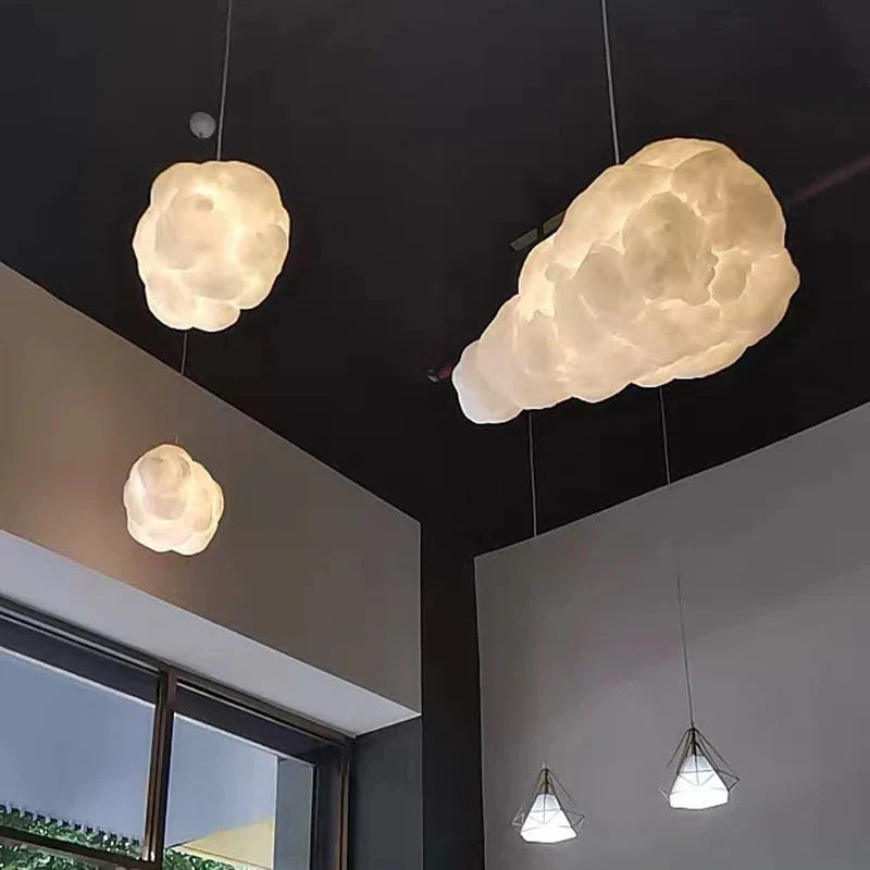 Cotton Cloud Creative House Lamp