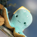 Long Tentacles Happy Octopus Plush Toy